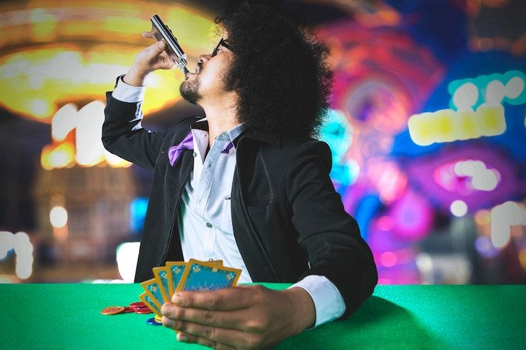 Antarmuka permainan Kembang Kempis di whorblox dengan kartu terbuka dan tombol prediksi